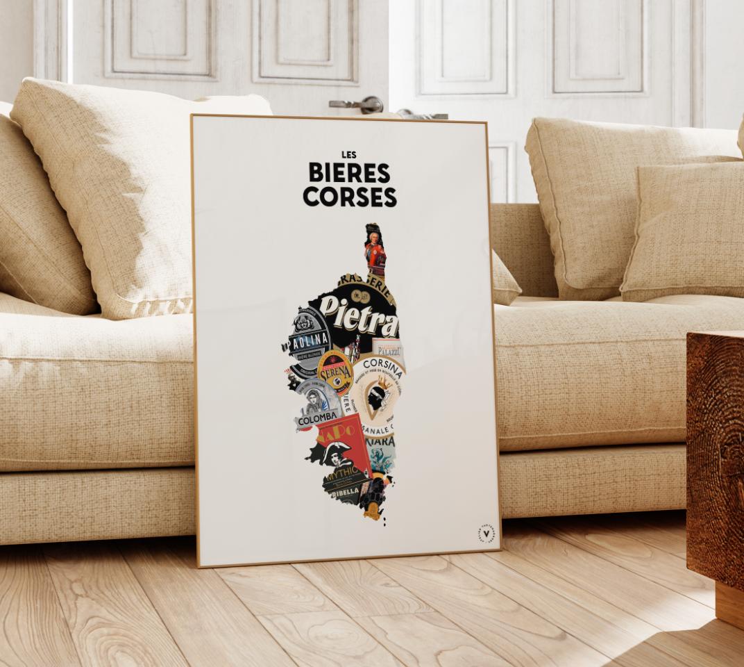 Carte des Bières corses