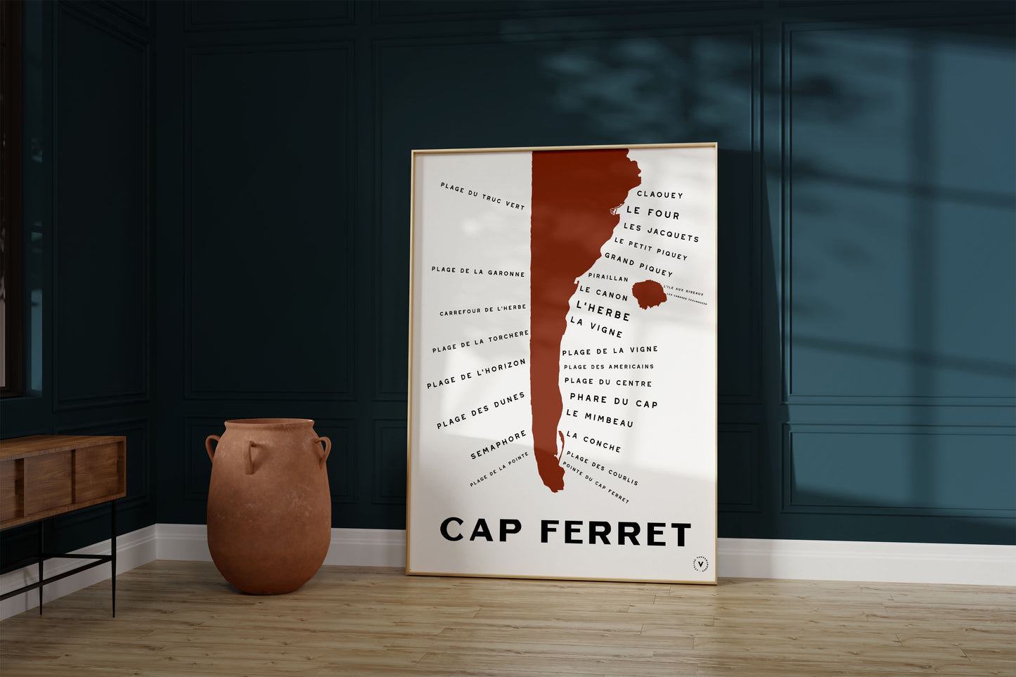 Carte du Cap Ferret