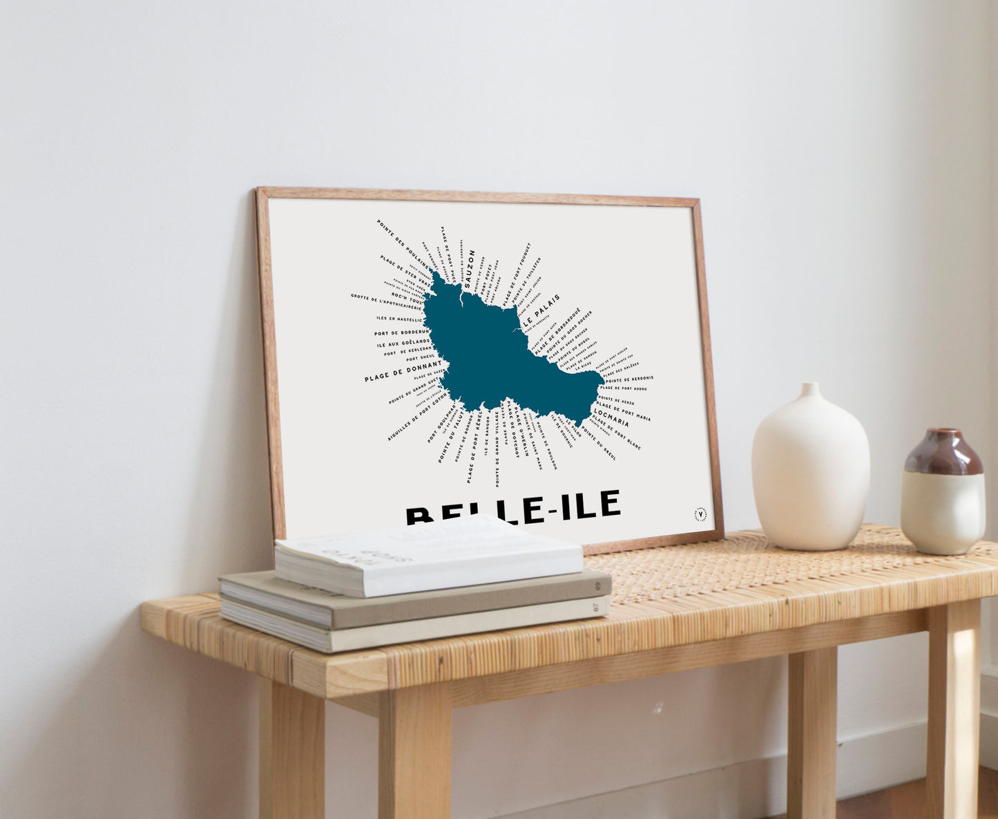 Carte de Belle-lle