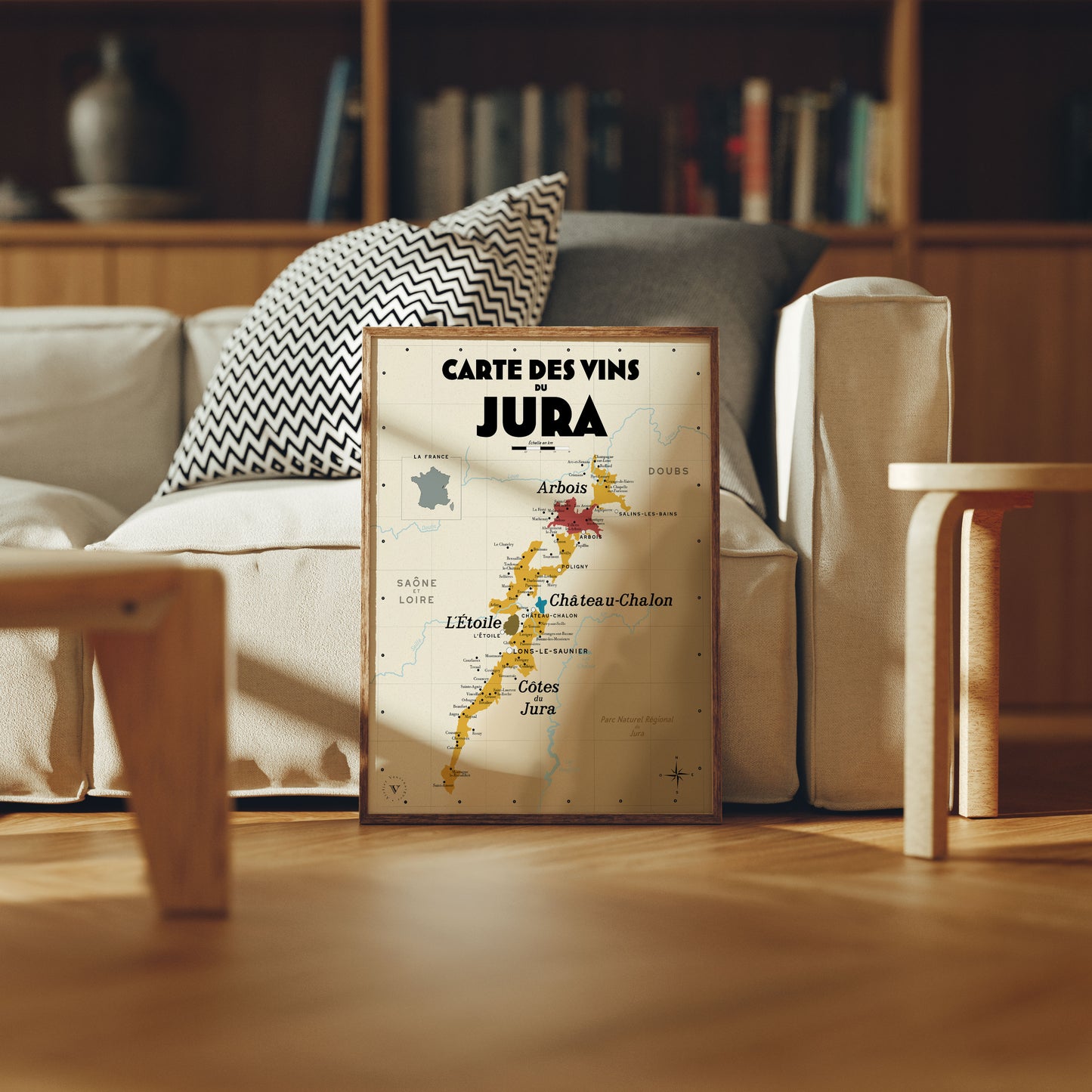 Carte des vins du Jura