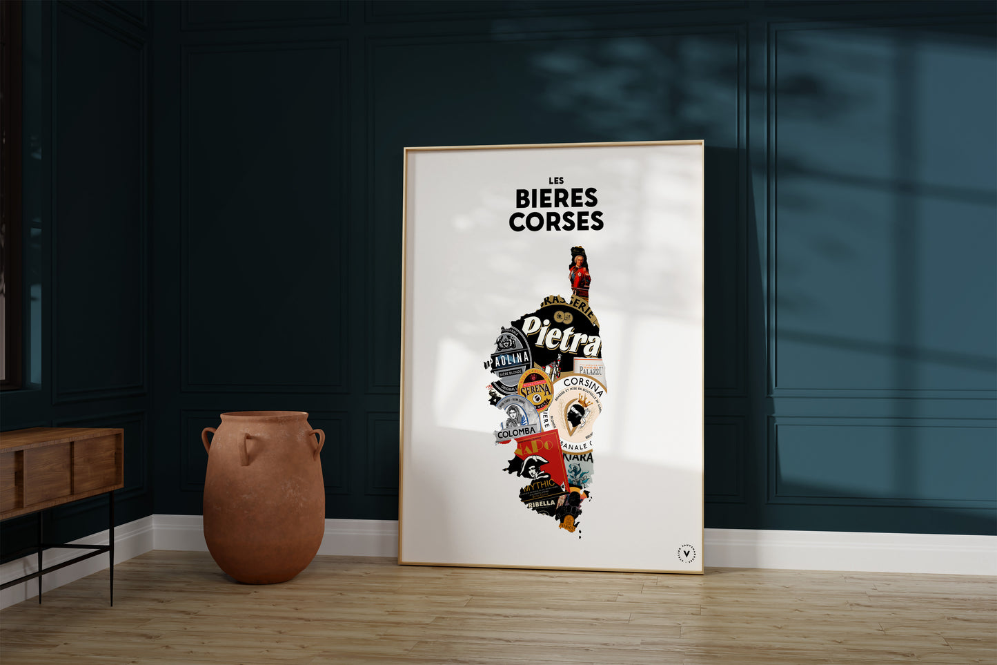 Carte des Bières corses