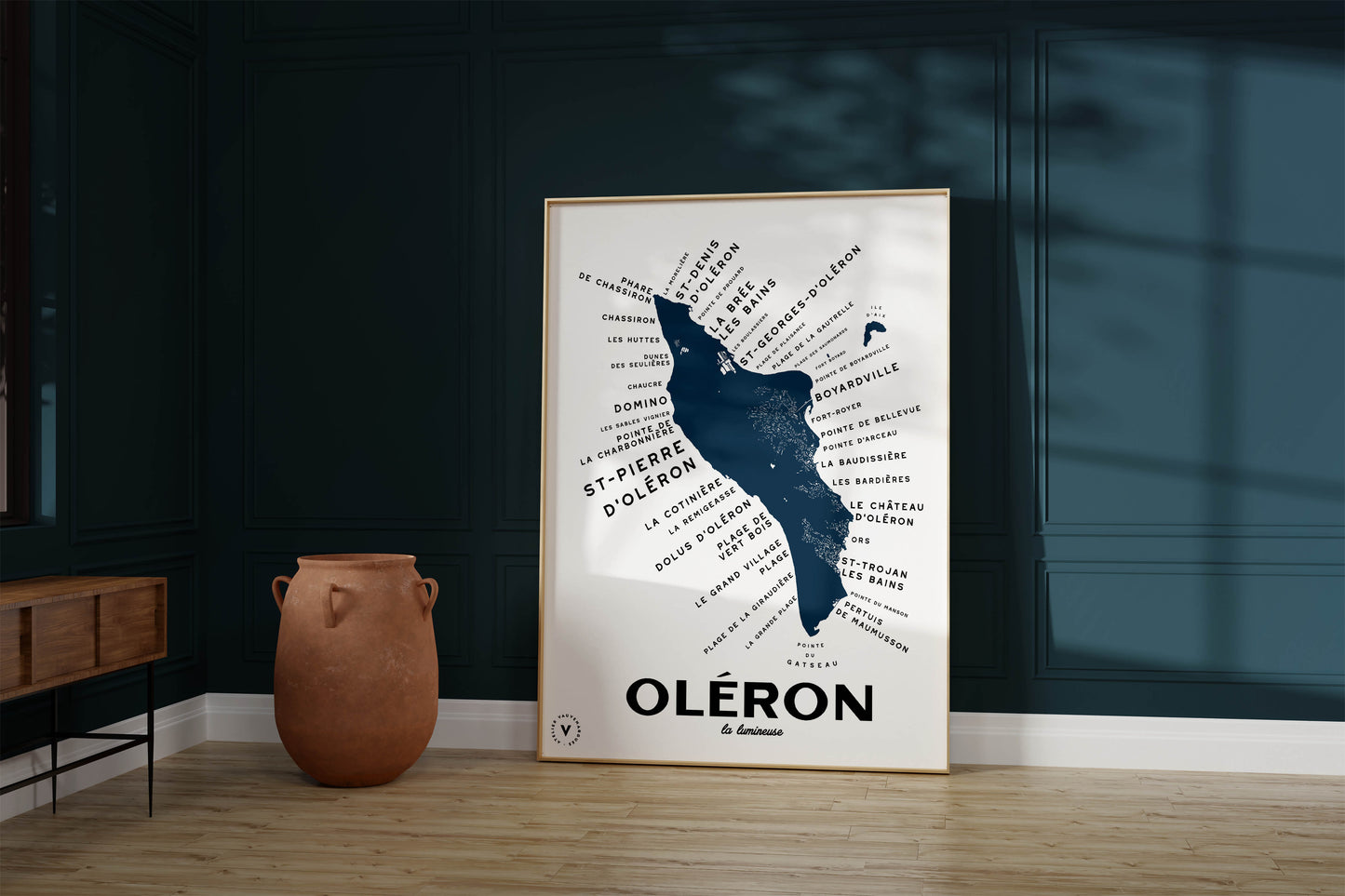 Carte d'Oléron