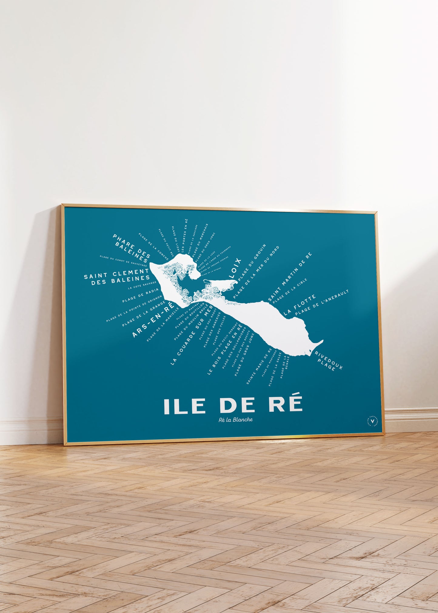 Carte de l'Ile de Ré