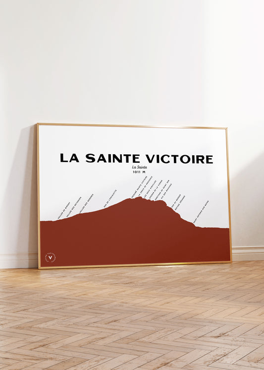 Carte de la Sainte Victoire