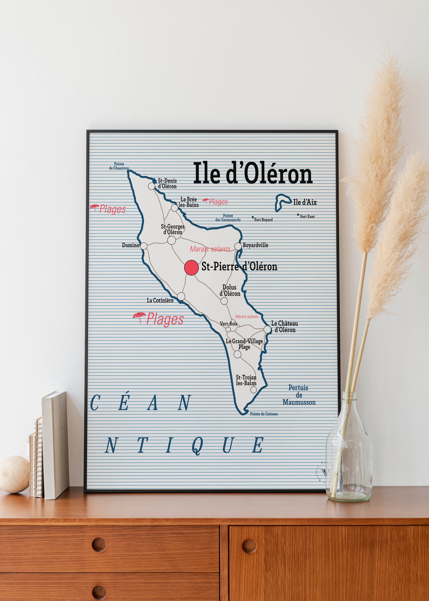 Carte scolaire d'Oléron