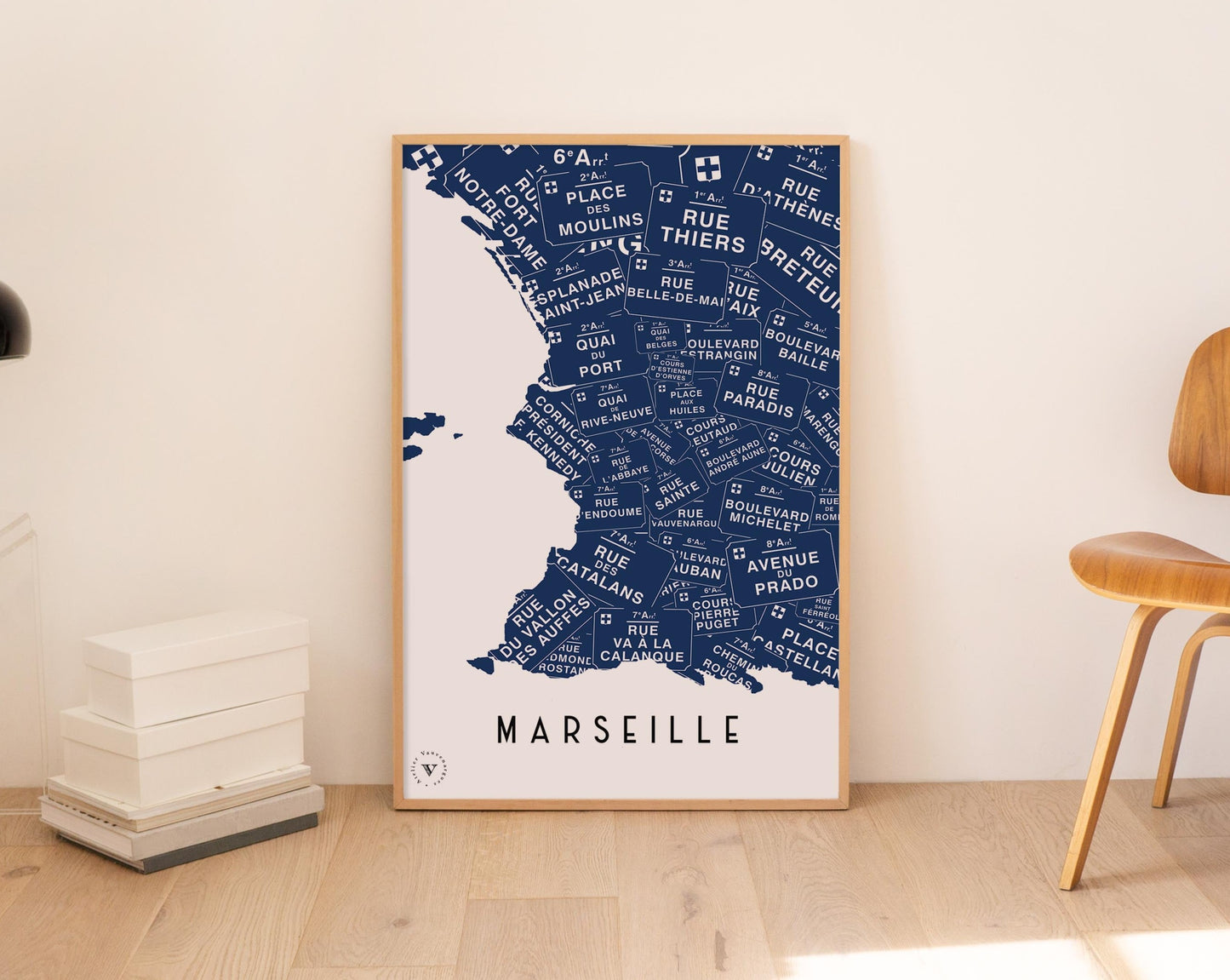 Carte des Rues de Marseille
