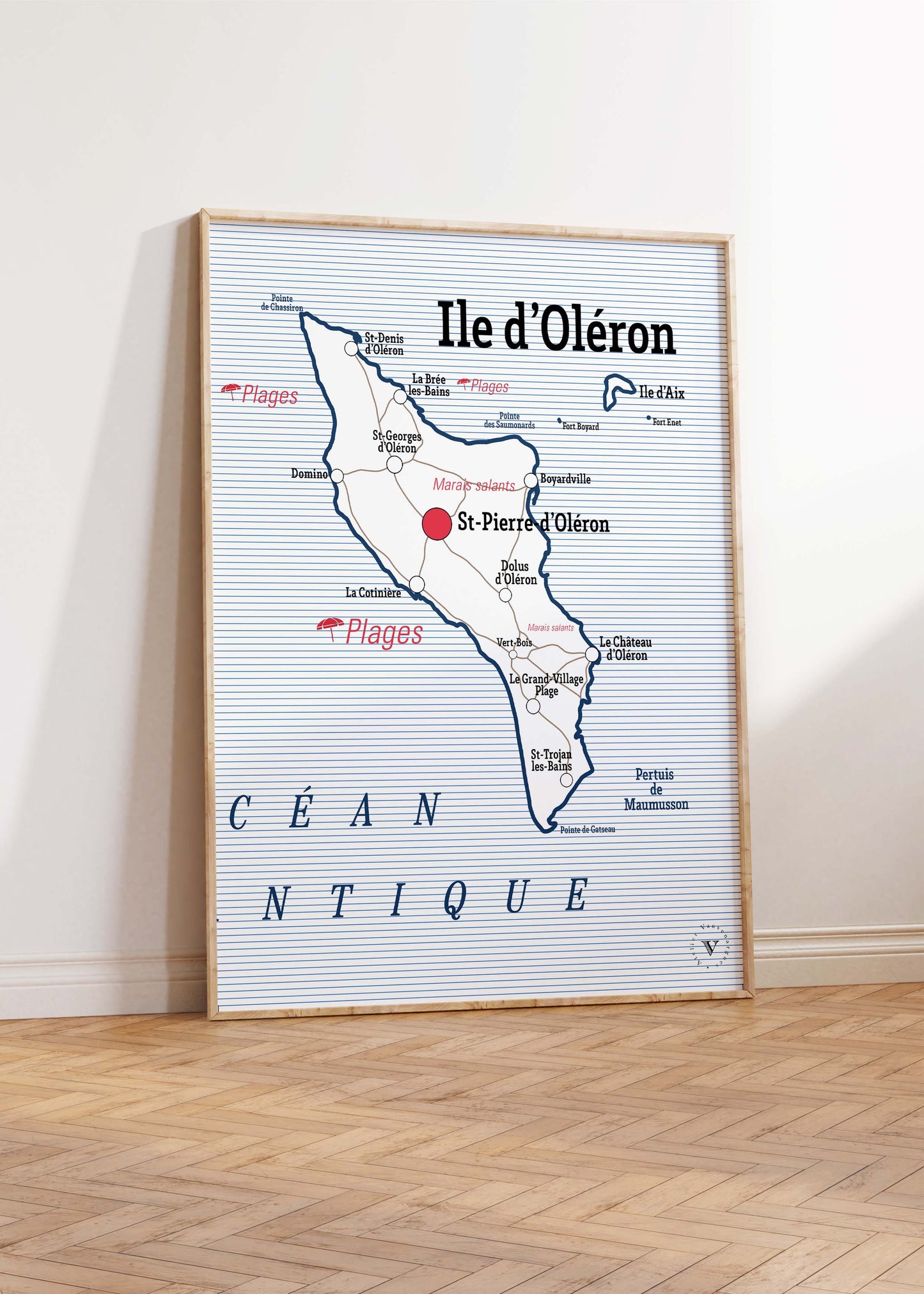 Carte scolaire d'Oléron