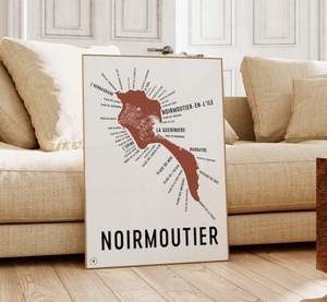 Carte de Noirmoutier