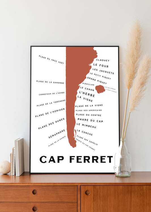 Carte du Cap Ferret