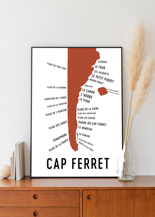 Carte du Cap Ferret