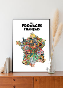 Carte de France des Fromages