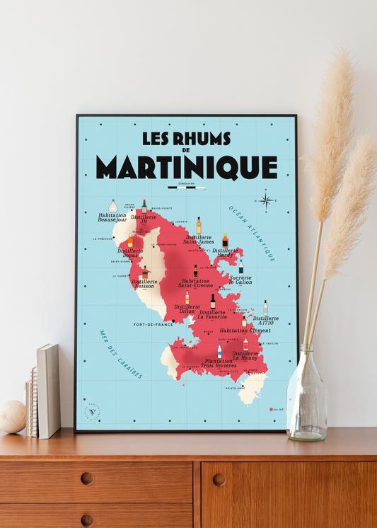 Carte des Rhums de Martinique