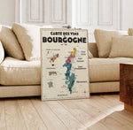 Charger l&#39;image dans la galerie, Carte des vins de Bourgogne
