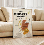 Charger l&#39;image dans la galerie, Carte des Whiskys écossais
