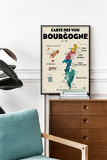 Charger l&#39;image dans la galerie, Carte des vins de Bourgogne
