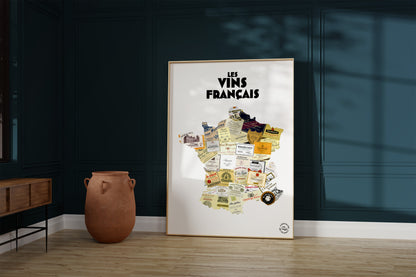 Carte de France des Vins