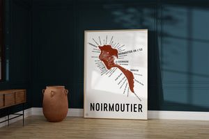 Carte de Noirmoutier