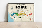 Charger l&#39;image dans la galerie, Carte des vins de Loire
