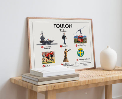 Planche scolaire - Toulon