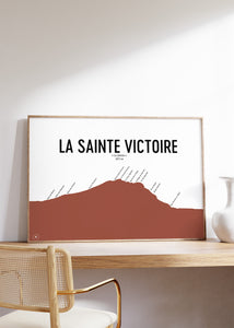 Carte de la Sainte Victoire