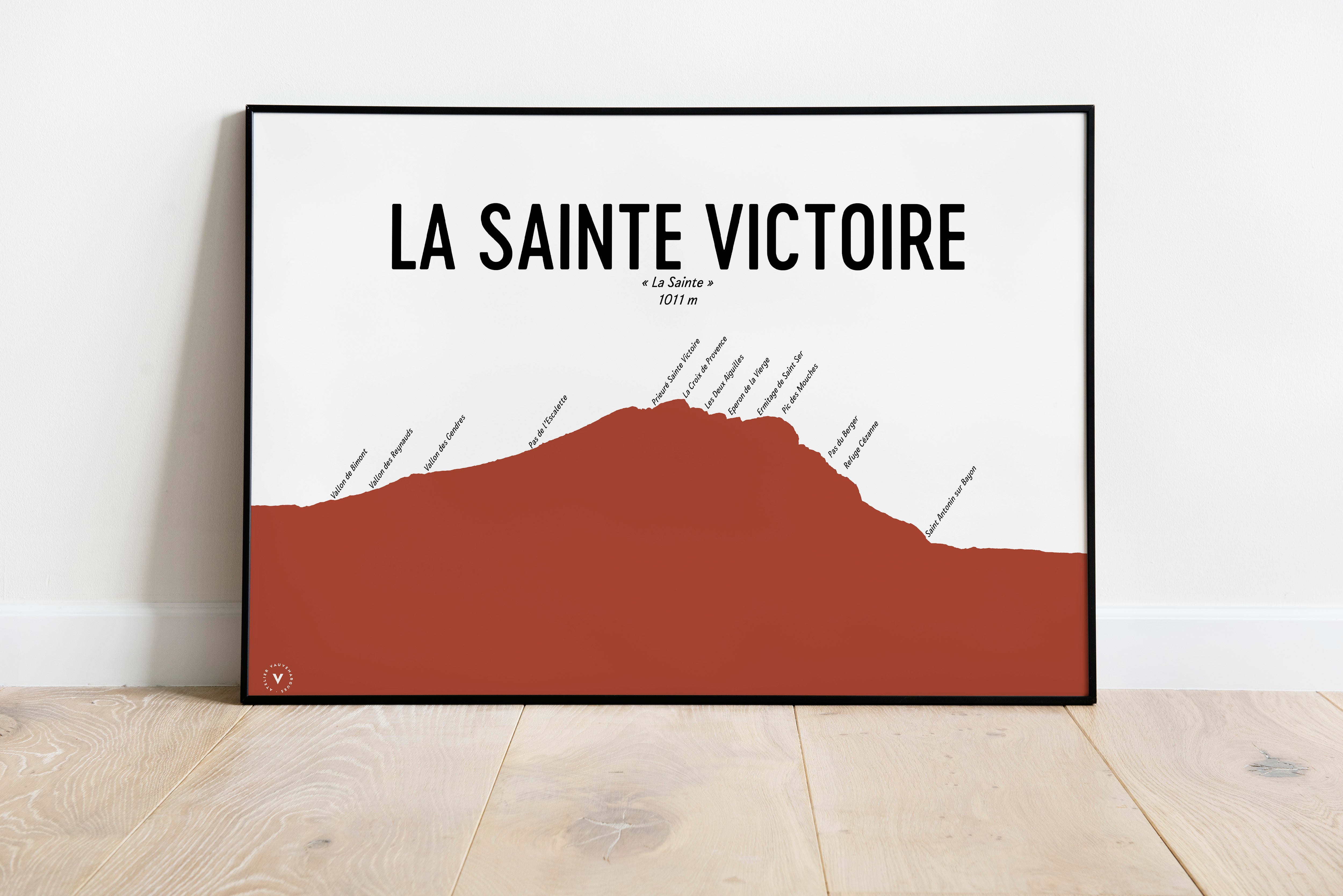 Carte de la Sainte Victoire
