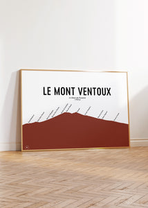 Carte du Mont Ventoux