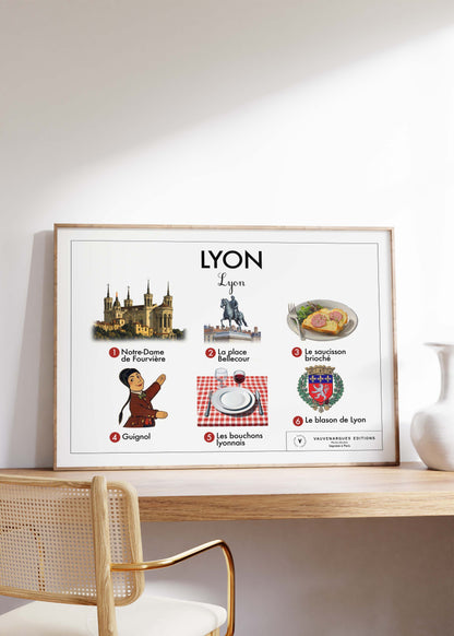 Planche scolaire - Lyon