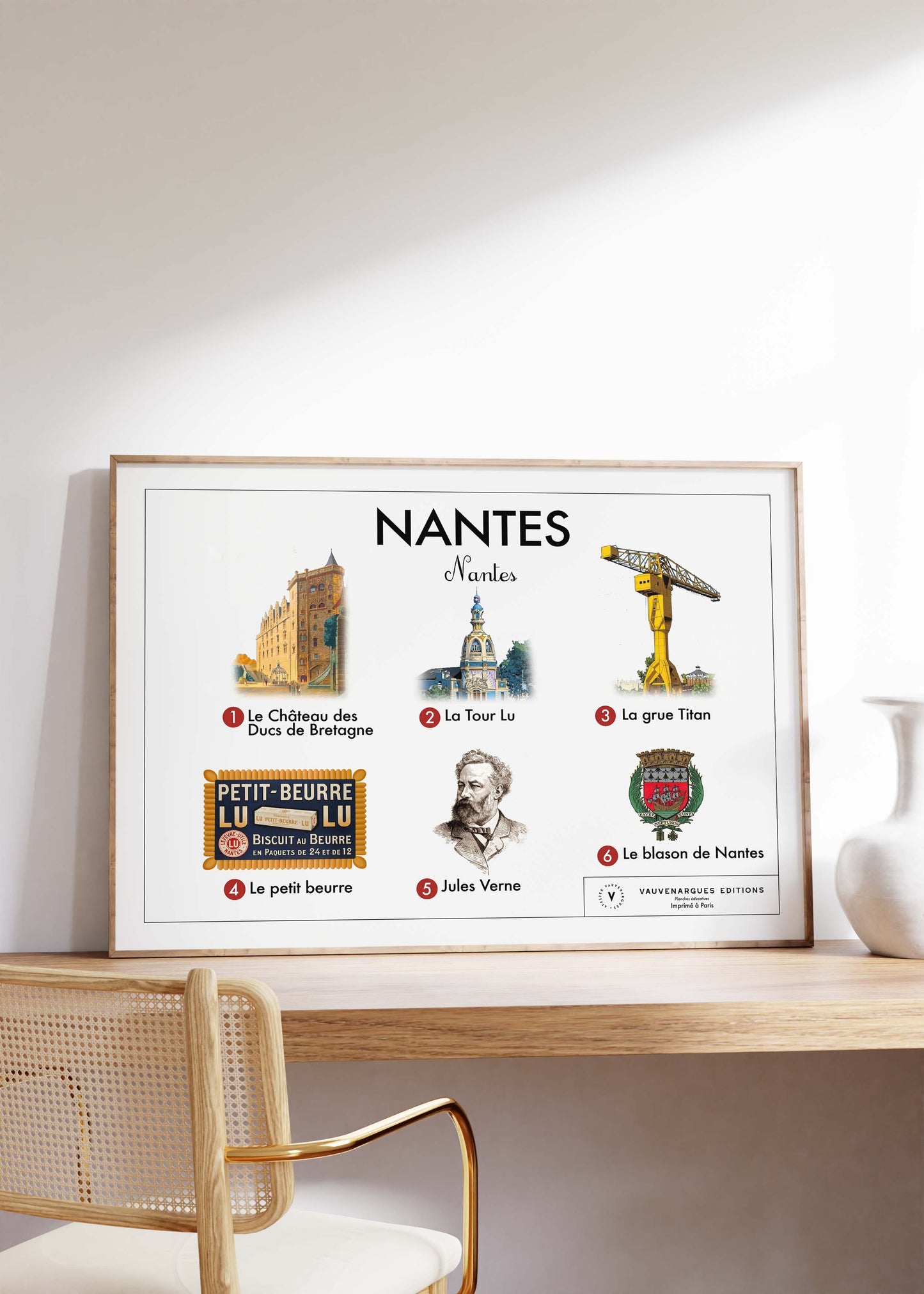 Planche scolaire - Nantes