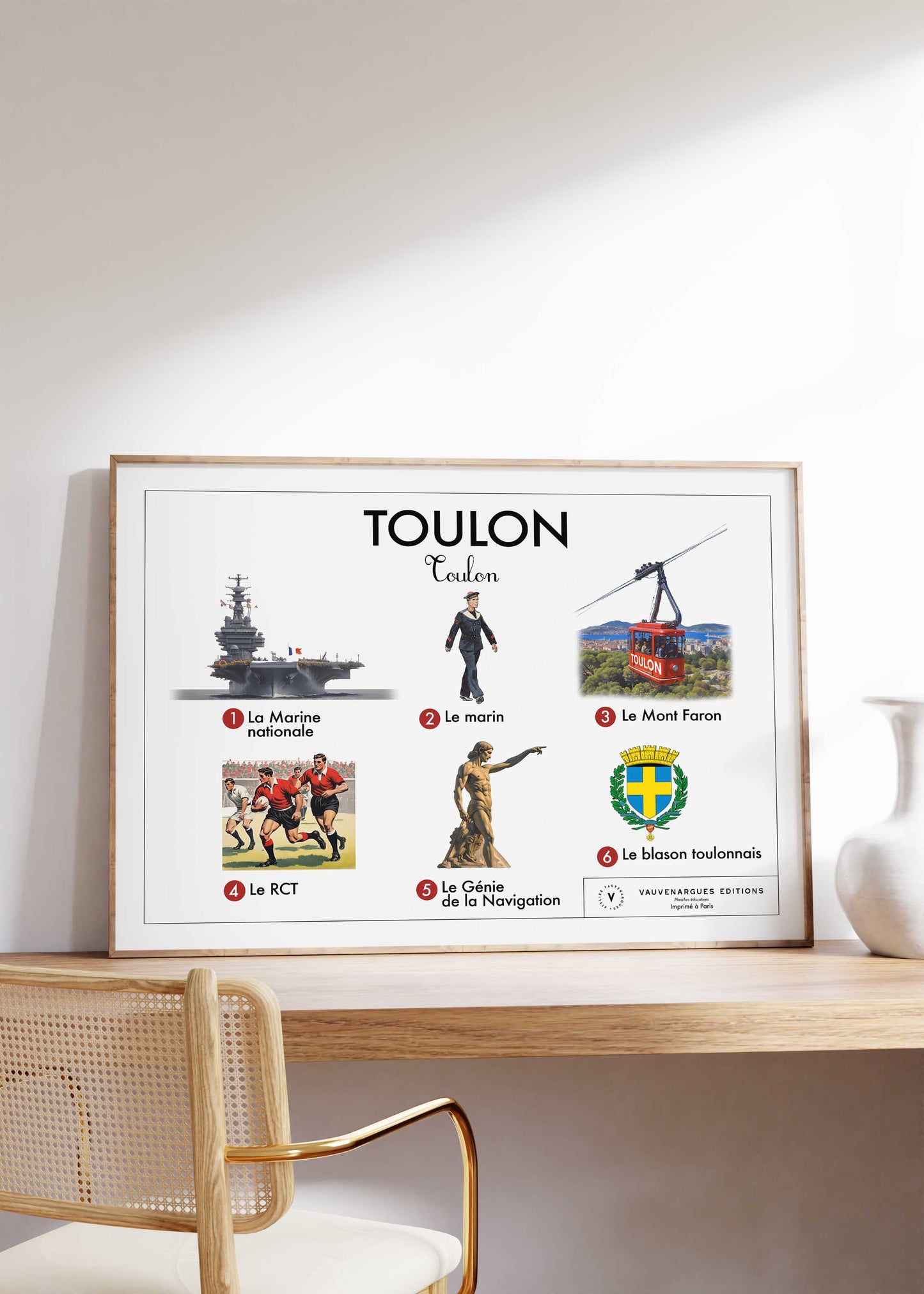 Planche scolaire - Toulon