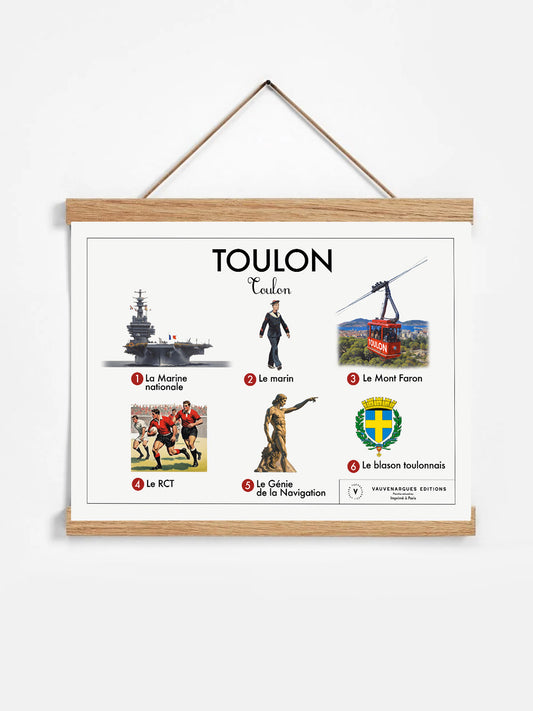 Planche scolaire - Toulon