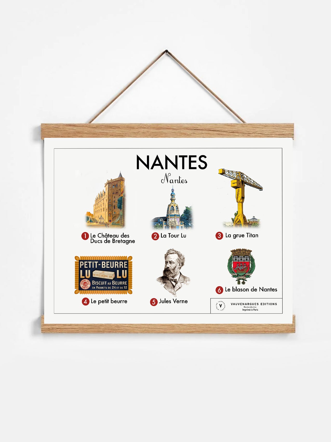 Planche scolaire - Nantes