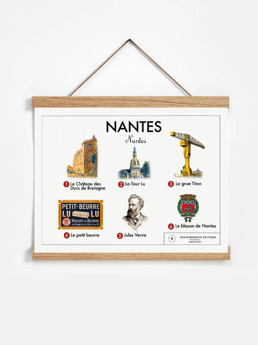 Planche scolaire - Nantes