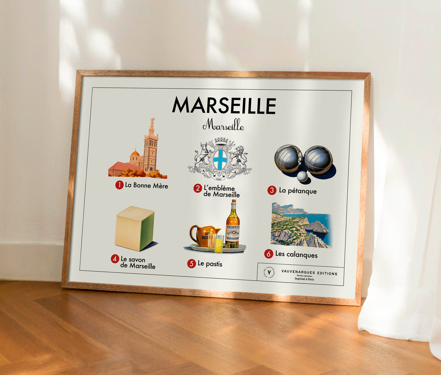 Planche scolaire - Marseille