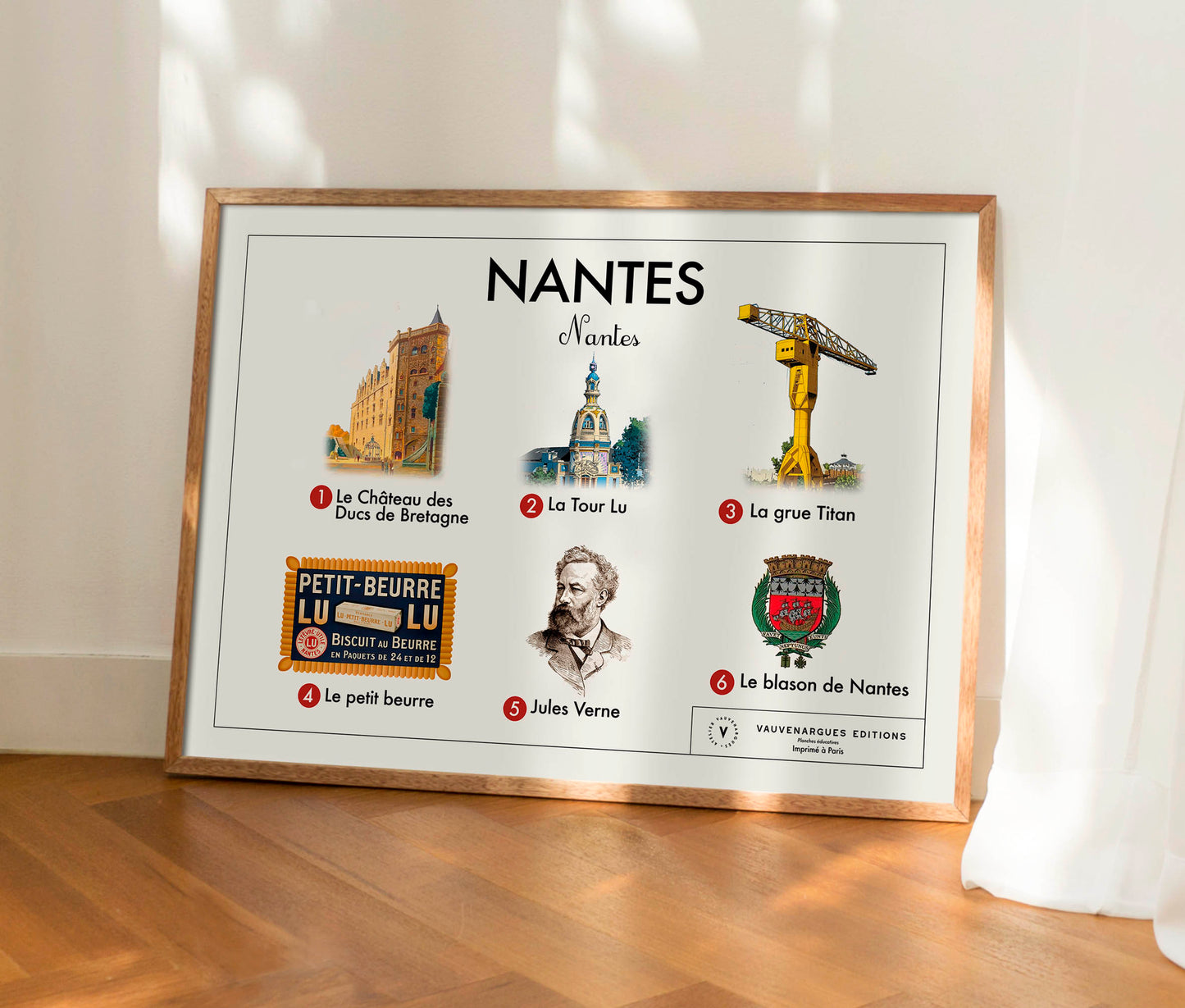 Planche scolaire - Nantes