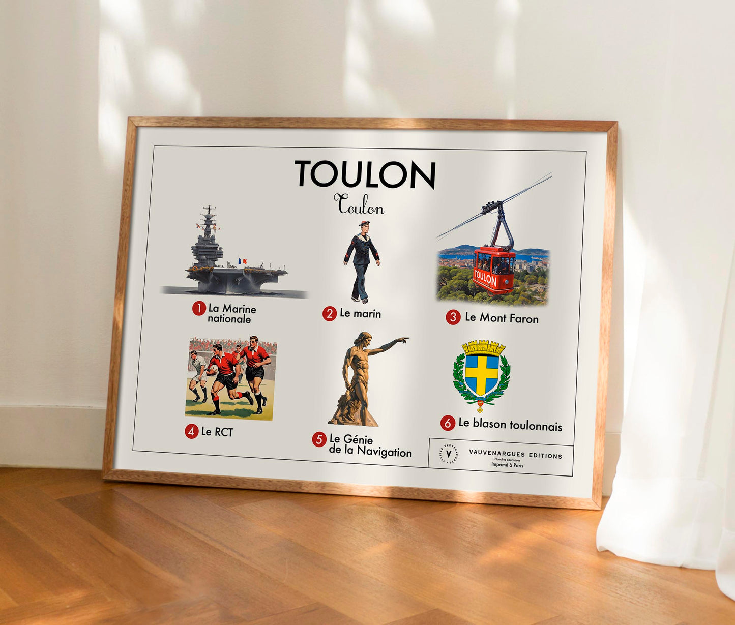 Planche scolaire - Toulon