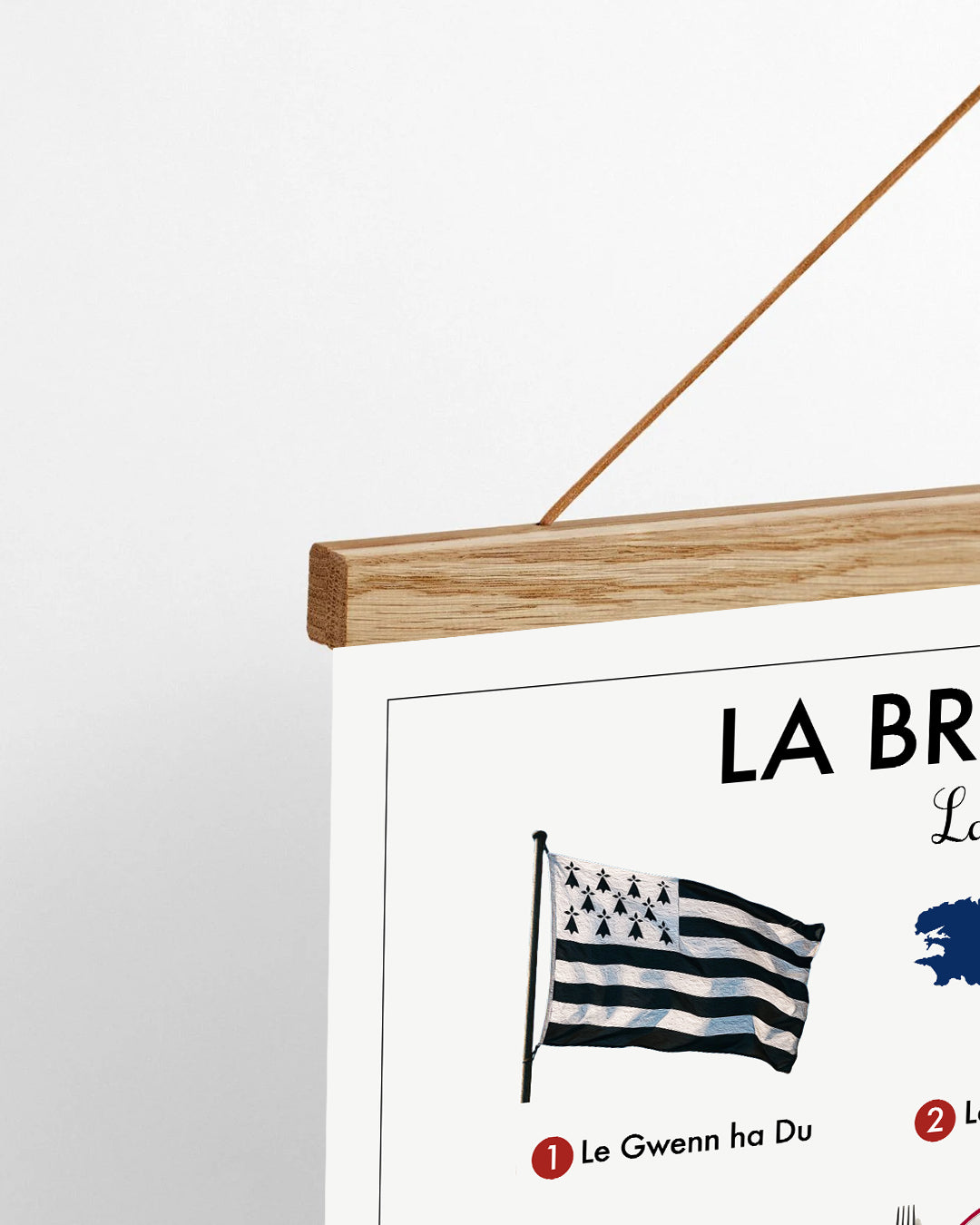 Planche scolaire - La Bretagne