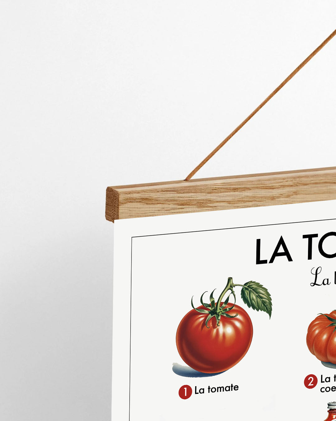 Planche scolaire - La tomate