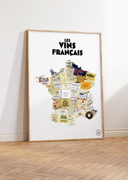 Carte de France des Vins