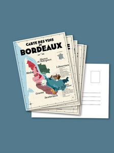 Pack 9 cartes postales Vins de France