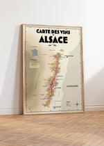 Charger l&#39;image dans la galerie, Carte des vins d&#39;Alsace
