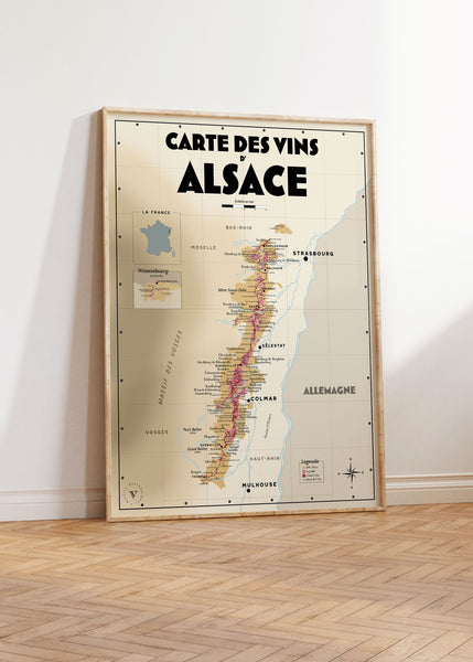 Carte des vins français – Atelier Vauvenargues