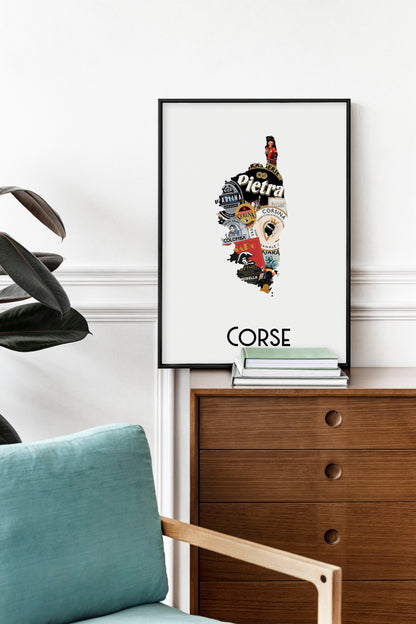 Carte des Bières corses