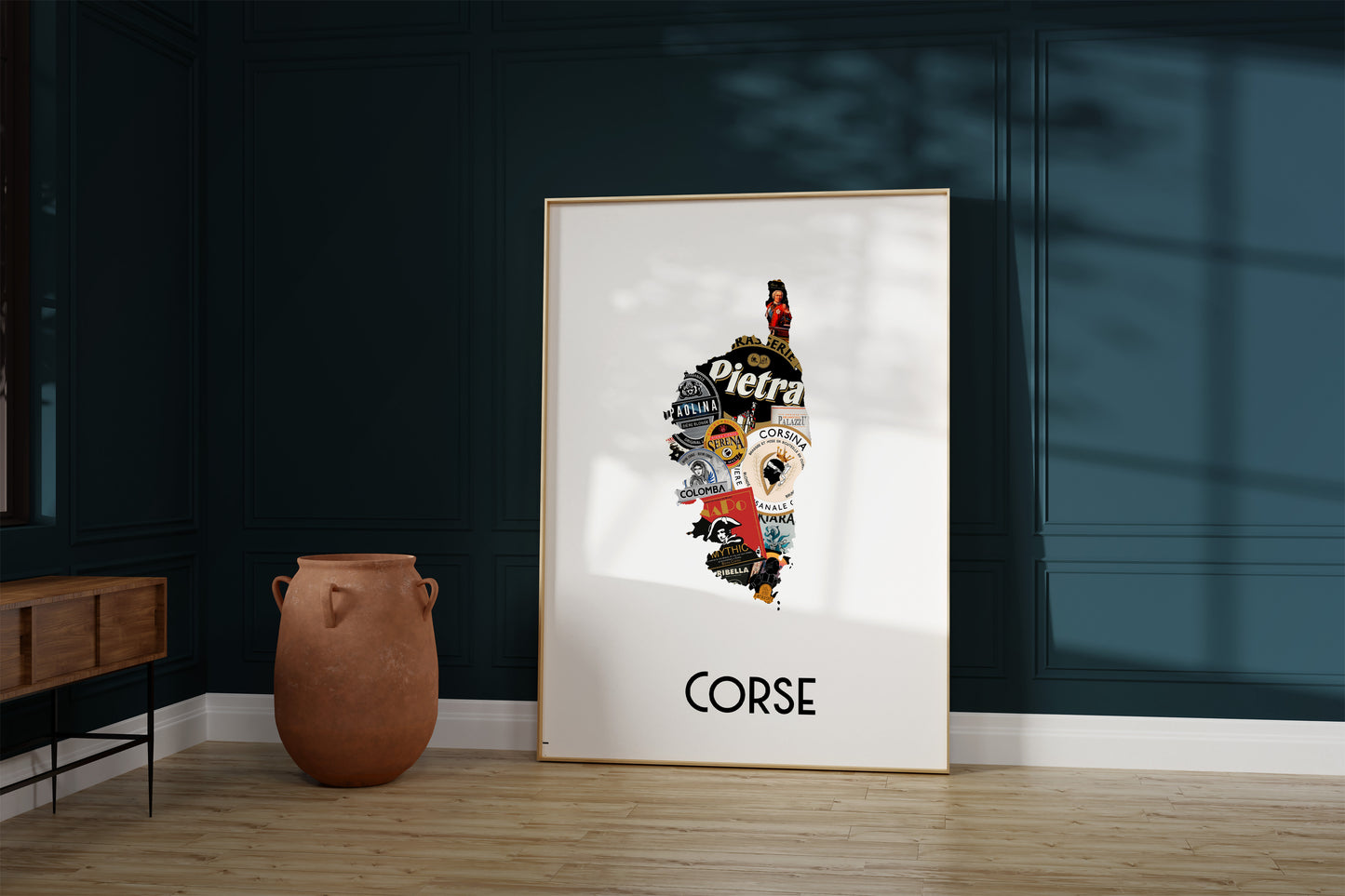 Carte des Bières corses