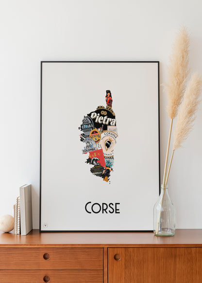 Carte des Bières corses