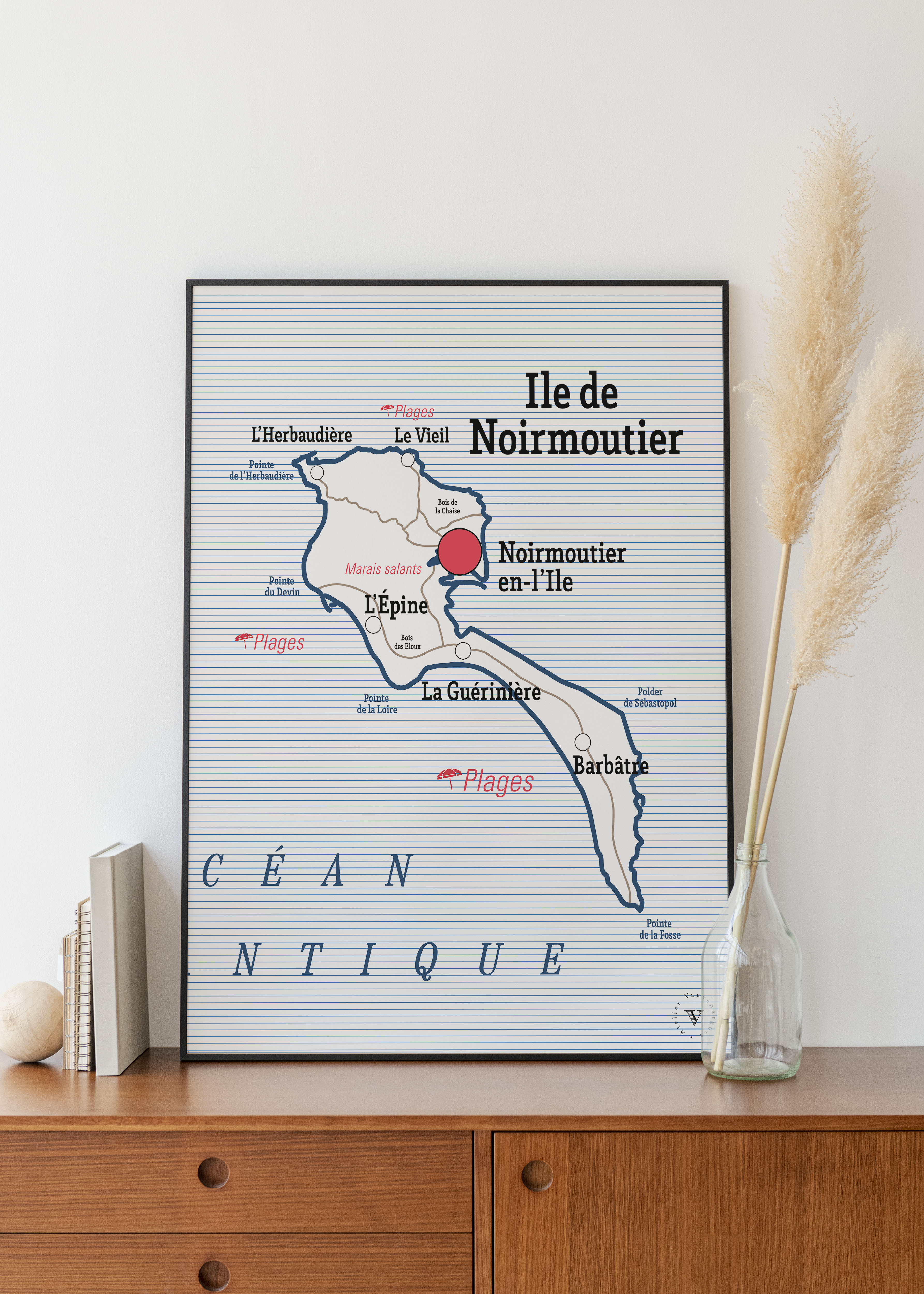 Carte scolaire de Noirmoutier