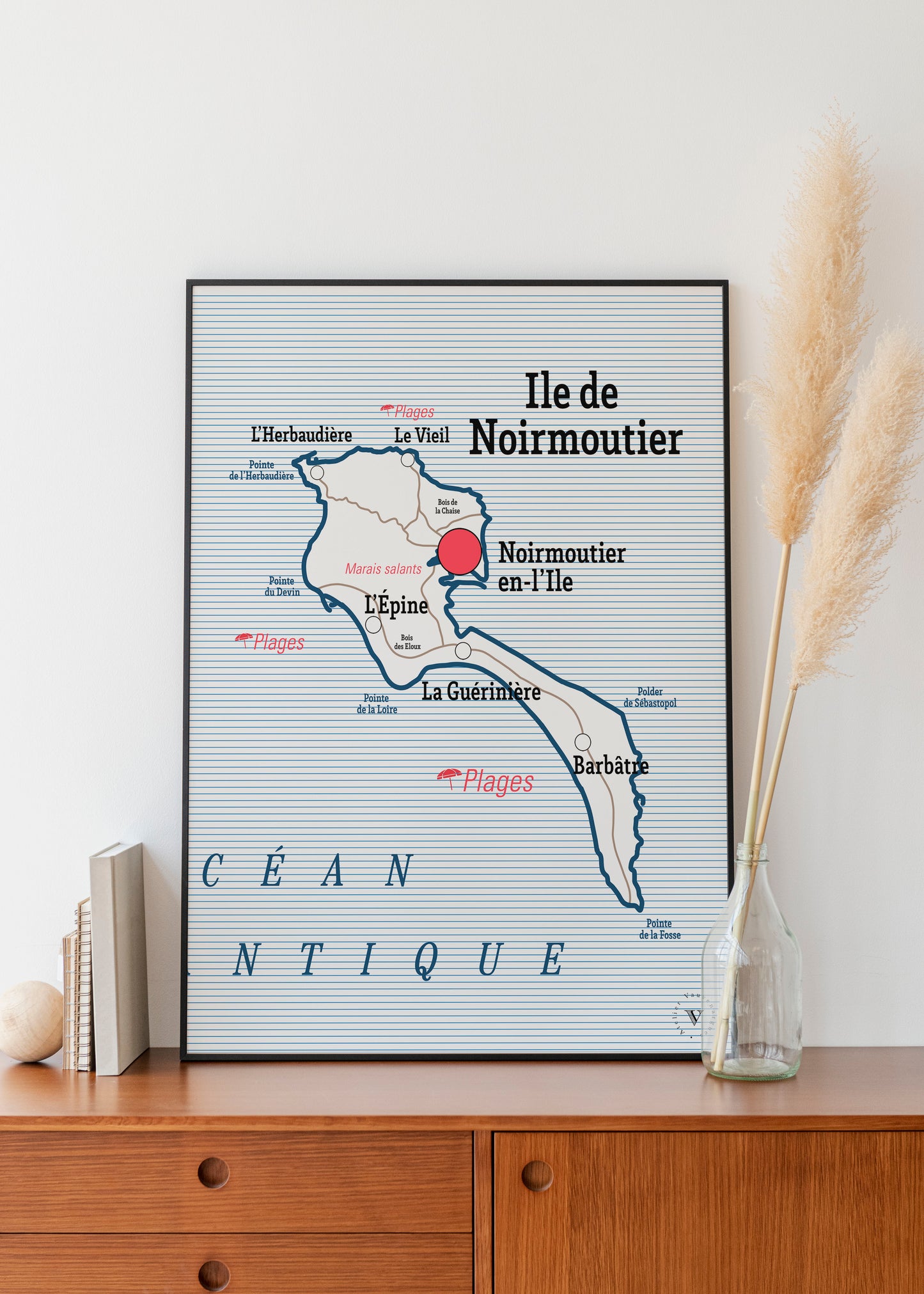 Carte scolaire de Noirmoutier