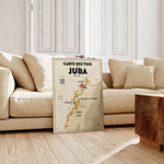 Charger l&#39;image dans la galerie, Carte des vins du Jura - Affiche 30x40 ou 50x70 cm
