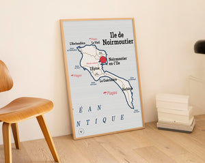 Carte scolaire de Noirmoutier