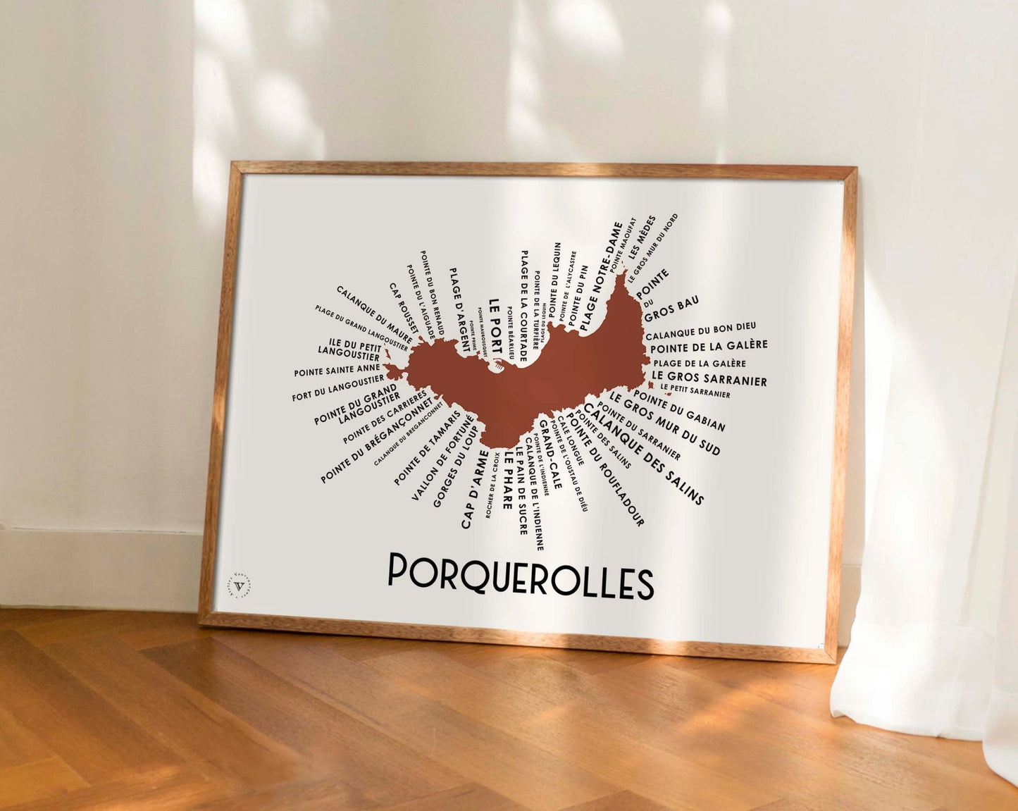 Carte de Porquerolles