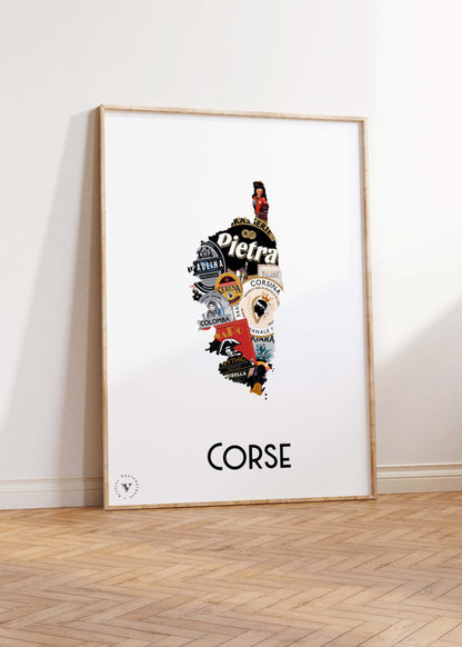 Carte des Bières corses
